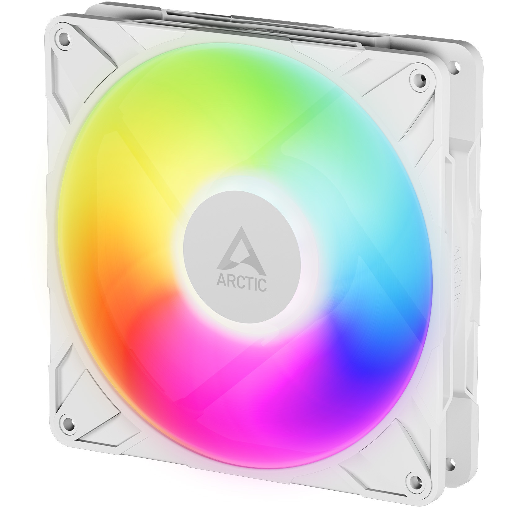 Fotografie Ventilator PC Arctic P14 Pro A-RGB, 140 mm PWM, 400 - 2500 rpm, Alb