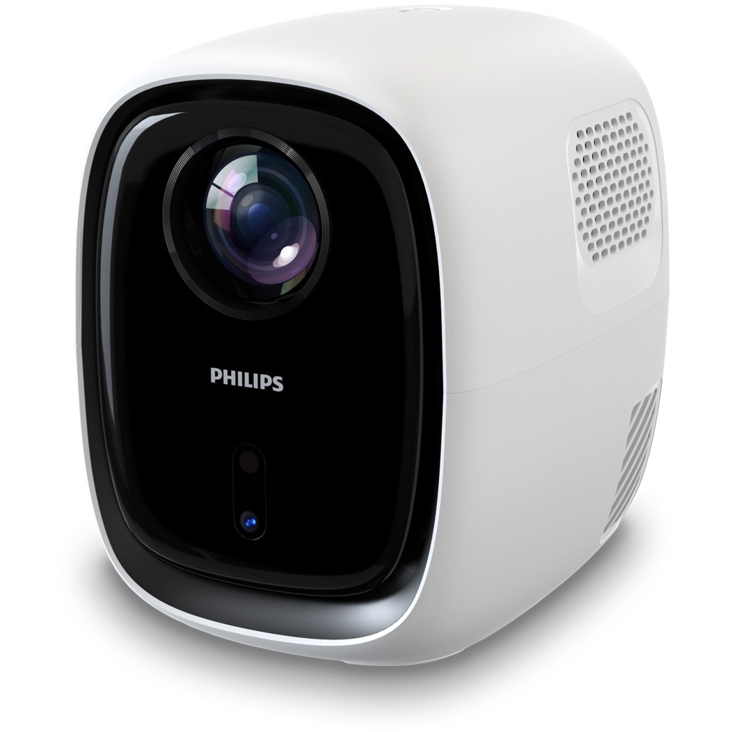 Fotografie Videoproiector Philips NeoPix 130 Smart, 120 Lumeni, True HD 1280 x 720, HDMI, Wi-Fi, Alb