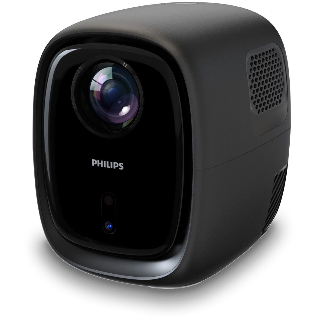 Fotografie Videoproiector Philips NeoPix 130 Smart, 120 Lumeni, True HD 1280 x 720, HDMI, Wi-Fi, Negru