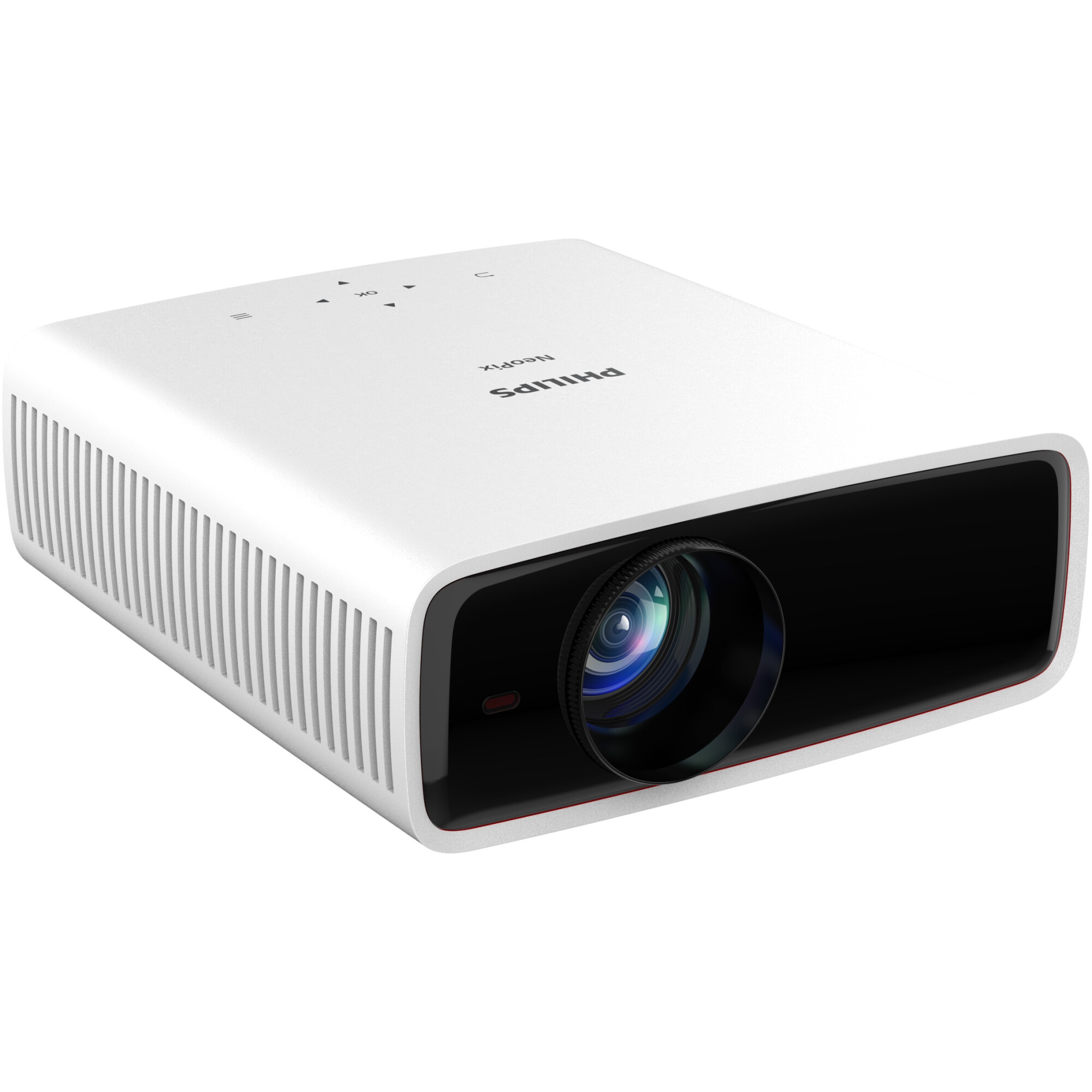 Fotografie Videoproiector Philips NeoPix 550 Smart, 500 Lumeni, True Full HD 1920 x 1080, USB-C, HDMI, Wi-Fi, Alb