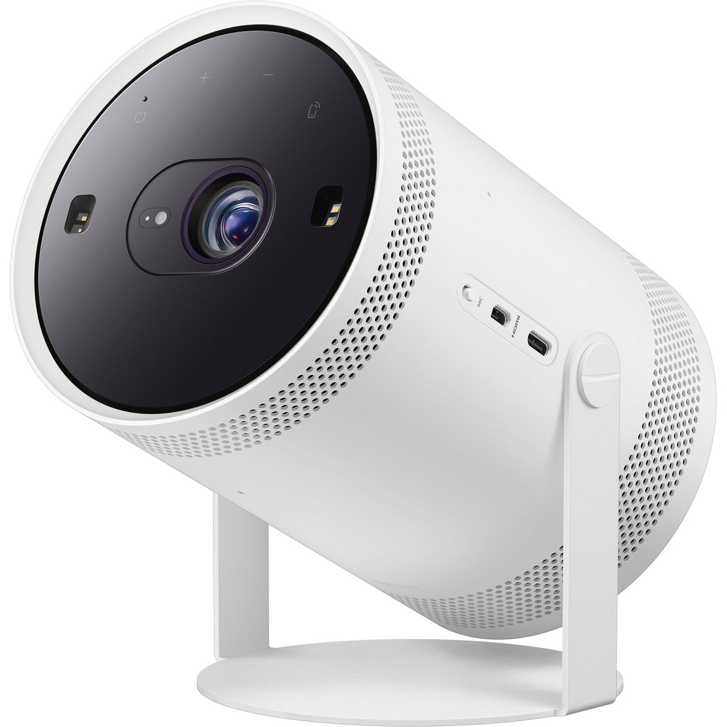 Fotografie Videoproiector portabil Samsung The Freestyle, Full HD 1920 x 1080, Wireless, Bluetooth 5.2, HDMI eARC, alb