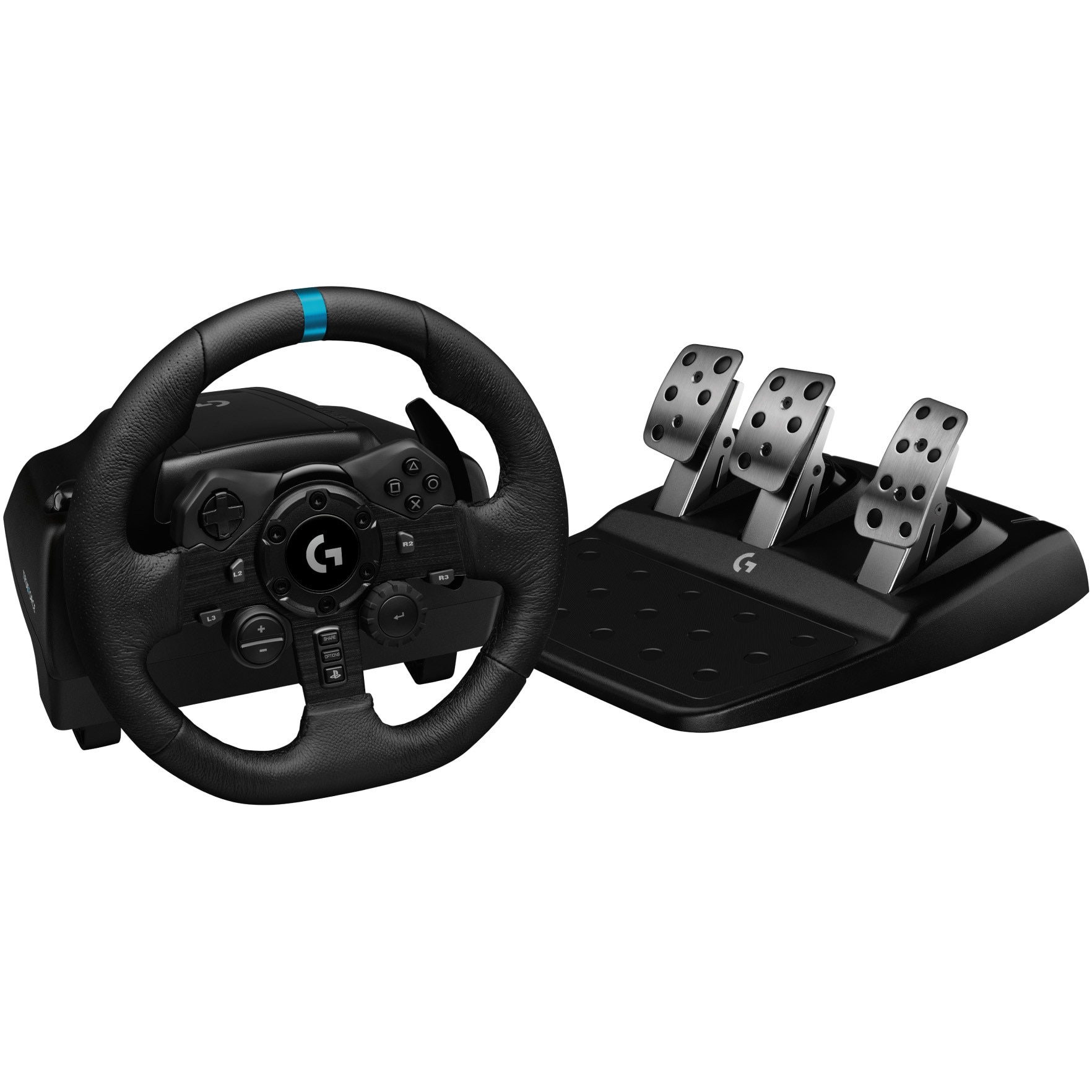 Fotografie Volan Logitech G923 Trueforce pentru PS5, PS4 and PC