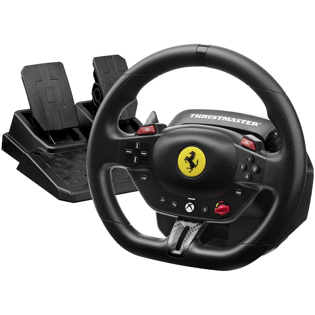 Fotografie Volan Thrustmaster T98-X Ferrari 296 GTS Racing Wheel and Pedals pentru PC, Xbox